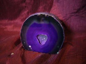 2-3 inch Agate Geode Purple