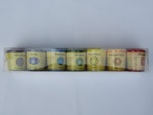 7 Chakra Candle Set - with Essential Oils