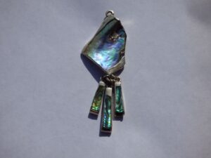 Abalone Multi-Drop pendant