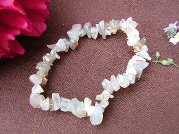 Agate Gemchip Bracelet