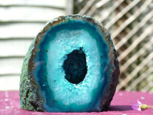 Agate Geode Blue