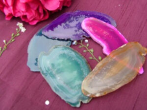 Agate Slice (~60 mm)