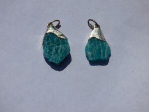 Amazonite Earring Pair - ref. a15