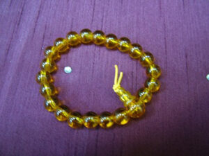 Amber Powerbead Bracelet