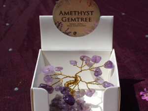 amethyst mini gem tree