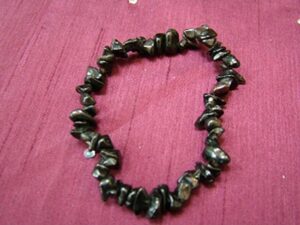Black Obsidian Gemchip Bracelet