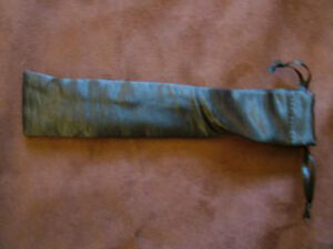 Black Satin Wand Pouch