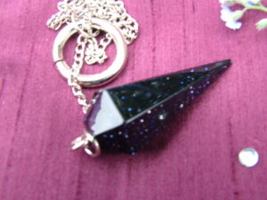 Blue Goldstone Pendulum