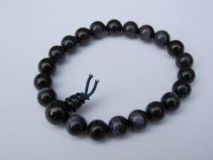Blue Goldstone Powerbead Bracelet