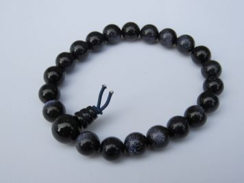Blue Goldstone Powerbead Bracelet