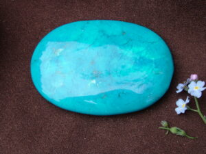 Blue Howlite Palm Stone