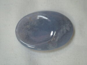 Blue Lace Agate Thumb Stone