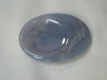 Blue Lace Agate Thumb Stone