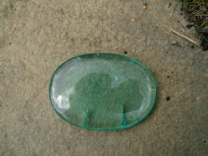 Blue Obsidian Palm Stone