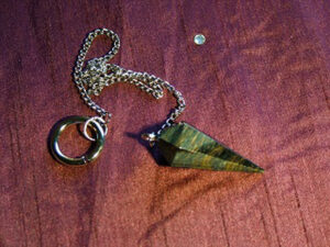 Blue Tiger Eye Pendulum