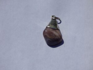 Botswana Agate Pendant - ref. a10