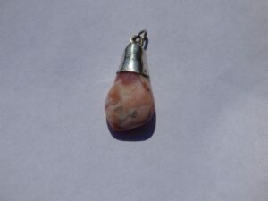 Botswana Agate Pendant - ref. a15