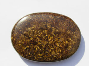 Bronzite Palm Stone