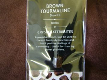 Brown Tourmaline (Dravite) Pack A