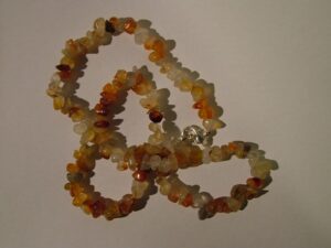 Carnelian 20 inch Gemchip Necklace