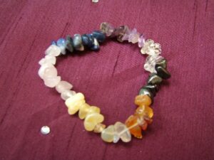 Chakra Gemchip Bracelet