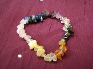 Chakra Gemchip Bracelet