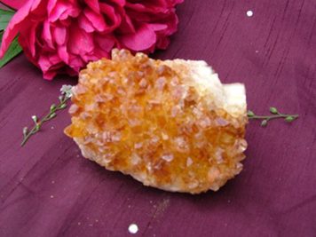 Citrine Cluster (Medium palm Sized)