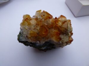 Citrine Cluster (Small palm Sized)