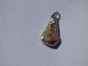 Crazy Lace Agate Pendant - ref. a10