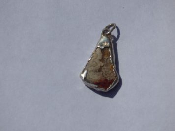 Crazy Lace Agate Pendant - ref. a10