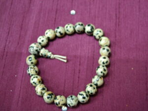 Dalmatian Jasper Powerbead Bracelet