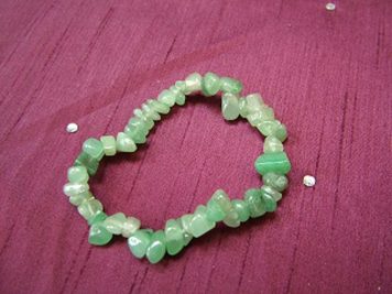 Green Aventurine Gemchip Bracelet