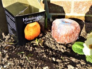 Himalayan Crystal Salt Lamp Candle Holder