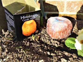 Himalayan Crystal Salt Lamp Candle Holder