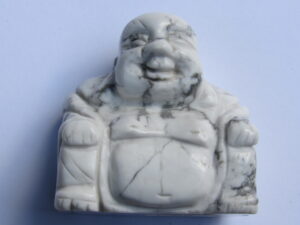 Howlite Buddha