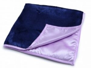 Large Purple/Lilac Reading Cloth - Velvet/Satin 60 x 60cm