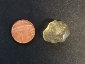 Libyan Glass Tektite specimen 1