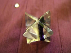 Multi Fluorite Merkaba Star with slightly chippped corners