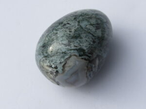 Moss Agate Egg