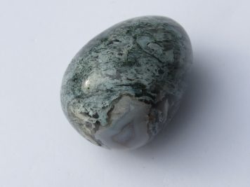 Moss Agate Egg