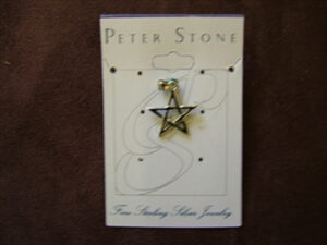 Pentagram Pentacle Pendant (Sterling Silver)