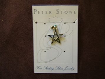 Pentagram Pentacle Pendant (Sterling Silver)