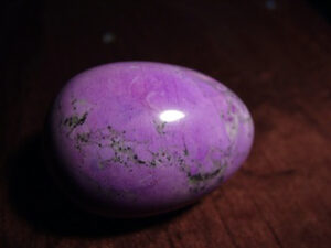 Purple Howlite Egg