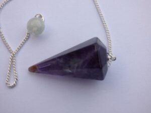 Rainbow Fluorite Pendulum