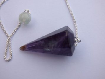 Rainbow Fluorite Pendulum