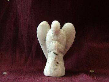 Rainbow Moonstone Angel (Medium)