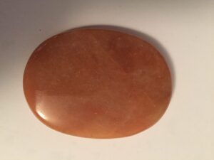 Red Aventurine Palm Stone