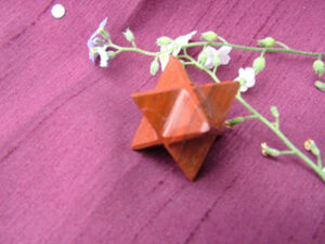 Red Jasper Merkaba Star