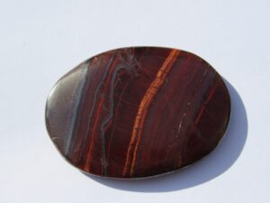 Red Tiger Eye Palm Stone