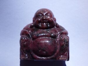 Rhodonite Buddha